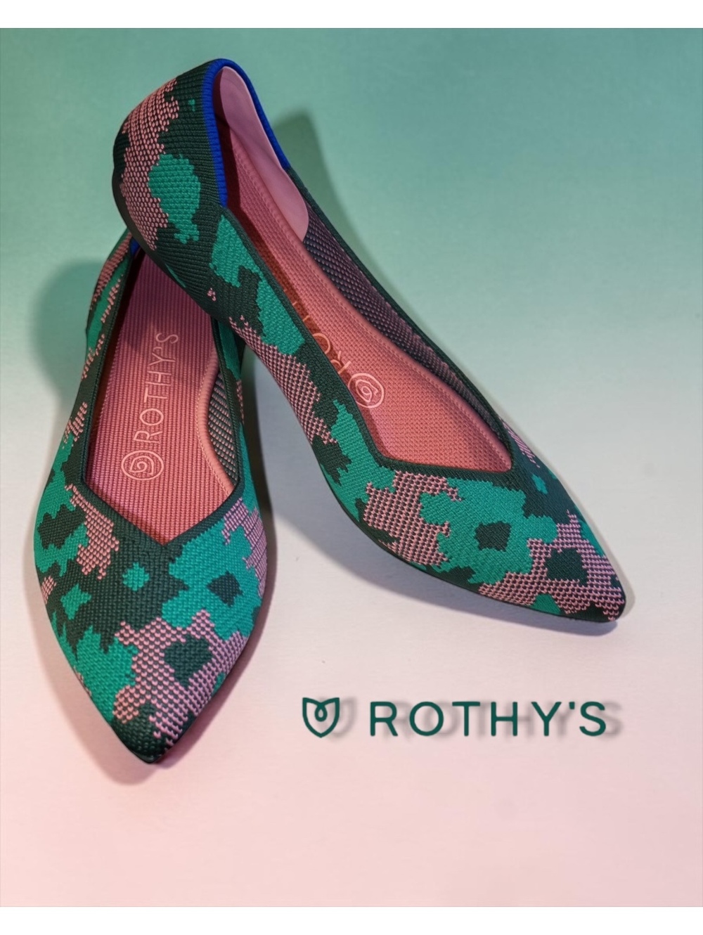 Rothy's The Flat | Limited Edition BOTANICAMO | Size 6 | NWOB